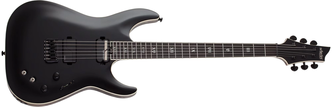 C-1 HT S SLS Elite Evil Twin Electric Guitar - Satin Black