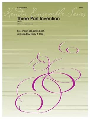 Kendor Music Inc. - Three Part Invention (No. 7)