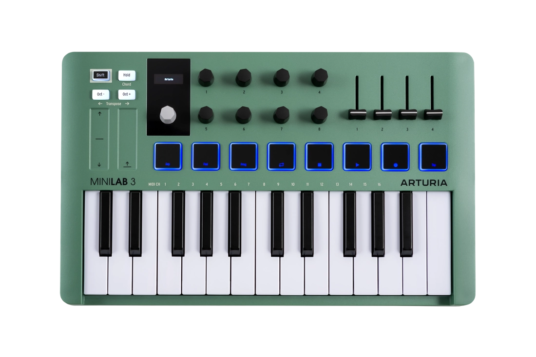 MiniLab 3  25-Key MIDI Controller w/Software - Mint Green