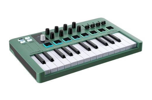 MiniLab 3  25-Key MIDI Controller w/Software - Mint Green