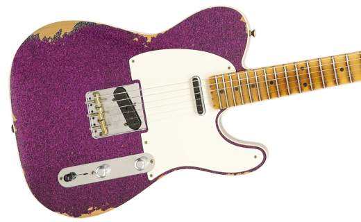 Limited Edition Tomatillo Telecaster Relic - Aged Magenta Sparkle