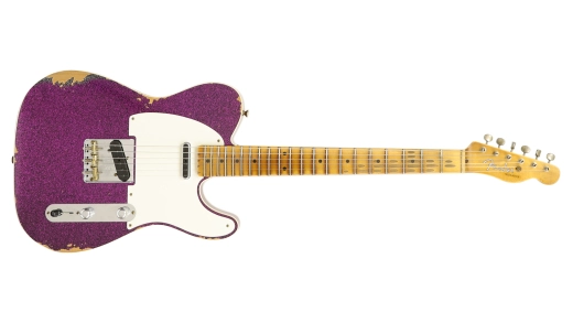 Fender Custom Shop - Limited Edition Tomatillo Telecaster Relic - Aged Magenta Sparkle