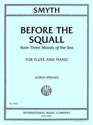 International Music Company - Before the Squall from Three Moods of the Sea - Smyth/Stroud - Flute/Piano - Book