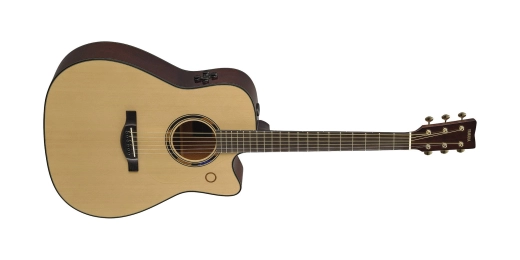 TAG3 C TransAcoustic Dreadnought Acoustic/Electric Guitar - Natural