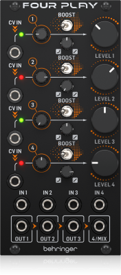 Behringer Four Play Quad VCA And Mixer Module