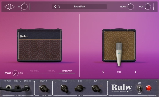 UAD Ruby \'63 Top Boost Amplifier - Download