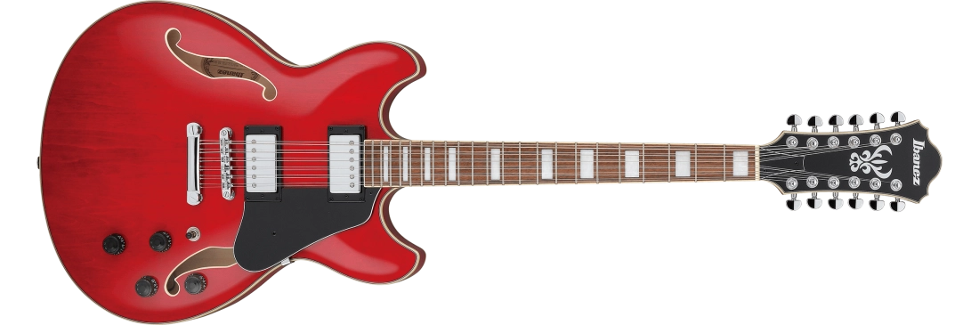 AS Artcore 12-String Semi-Hollowbody Electric Guitar - Transparent Cherry Red