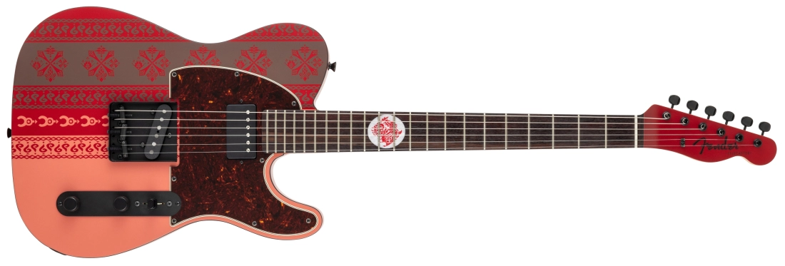 Limited Edition Monster Hunter Rathalos Telecaster, Rosewood Fingerboard - Rathalos Red