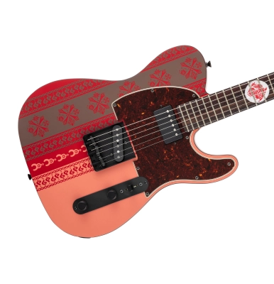 Limited Edition Monster Hunter Rathalos Telecaster, Rosewood Fingerboard - Rathalos Red