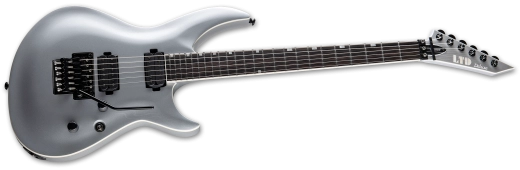 LTD H3-1000FR Floyd Rose Electric Guitar - Metallic Silver