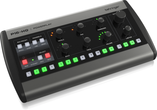 P16-HQ 16-Channel Personal Monitoring Mixer