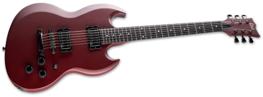 VOLSUNG Lars Frederiksen Signature Electric Guitar with Hardshell Case - Oxblood Satin