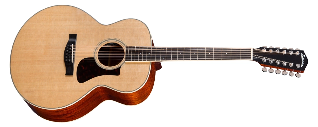 AC330E-12 Grand Auditorium 12 String Acoustic/Electric Guitar with Hardshell Case - Natural