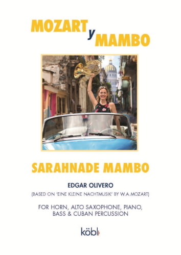 Sarahnade Mambo (hn/saxa/pno/cb/cuban Perc)