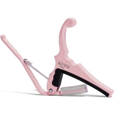 Fender x Kyser Quick-Change Electric Guitar Capo - Shell Pink