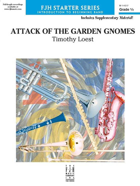 Attack of the Garden Gnomes - Loest - Concert Band - Gr. 0.5