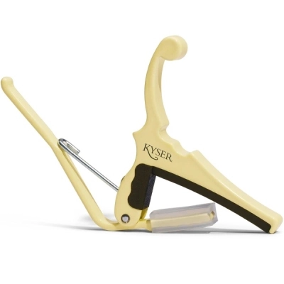 Fender x Kyser Quick-Change Electric Guitar Capo - Olympic White