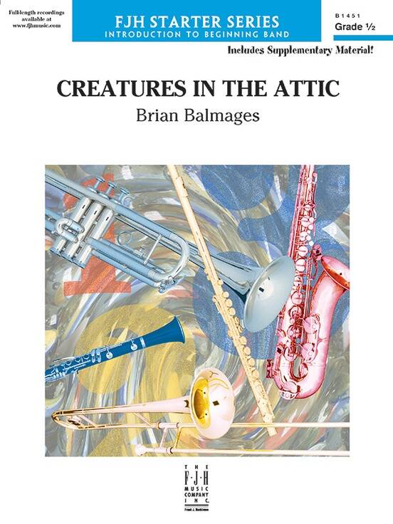 Creatures in the Attic - Balmages - Concert Band - Gr. 0.5