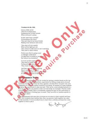 Creatures in the Attic - Balmages - Concert Band - Gr. 0.5