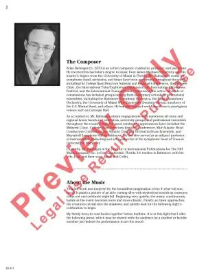 Creatures in the Attic - Balmages - Concert Band - Gr. 0.5