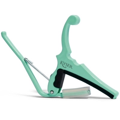 Fender x Kyser Quick-Change Electric Guitar Capo - Surf Green