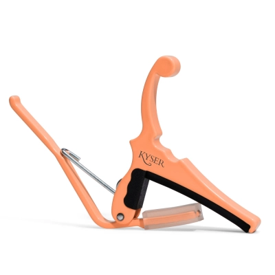 Fender x Kyser Quick-Change Electric Guitar Capo - Pacific Peach