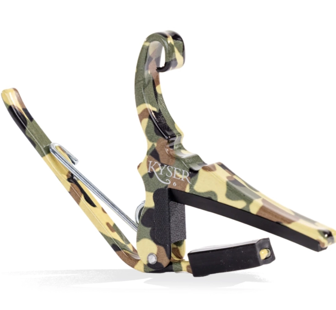 Quick-Change Acoustic Guitar Capo - Camo 2.0