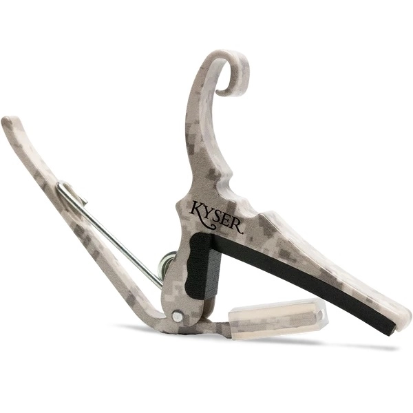 \'\'Guitars 4 Vets\'\' Desert Camo Quick-Change Acoustic Guitar Capo - Desert Camo