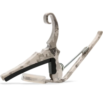 \'\'Guitars 4 Vets\'\' Desert Camo Quick-Change Acoustic Guitar Capo - Desert Camo