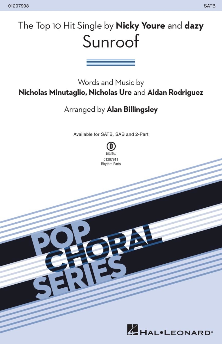 Sunroof - Youre/dazy/Billingsley - SATB