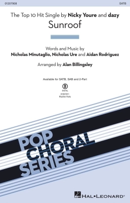 Hal Leonard - Sunroof - Youre/dazy/Billingsley - SATB