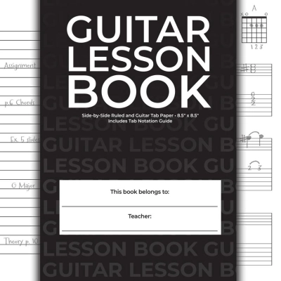 Hal Leonard - Guitar Lesson Book (Manuscript Paper/Notes) - Book