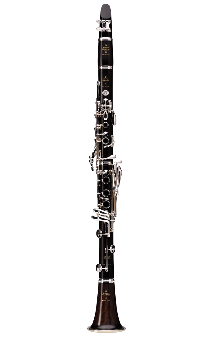 RC Prestige Bb Grenadilla Clarinet with Silver-Plated Keys