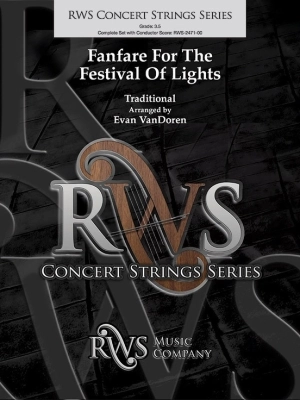 RWS Music Company - Fanfare for the Festival of Lights - VanDoren - String Orchestra - Gr. 3.5