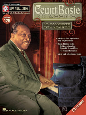 Hal Leonard - Count Basie Classics: Jazz Play-Along Volume 126 - Book/CD