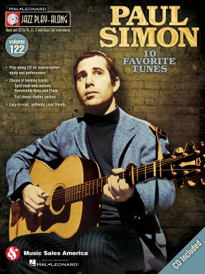 Paul Simon: Jazz Play-Along Volume 122 - Book/CD