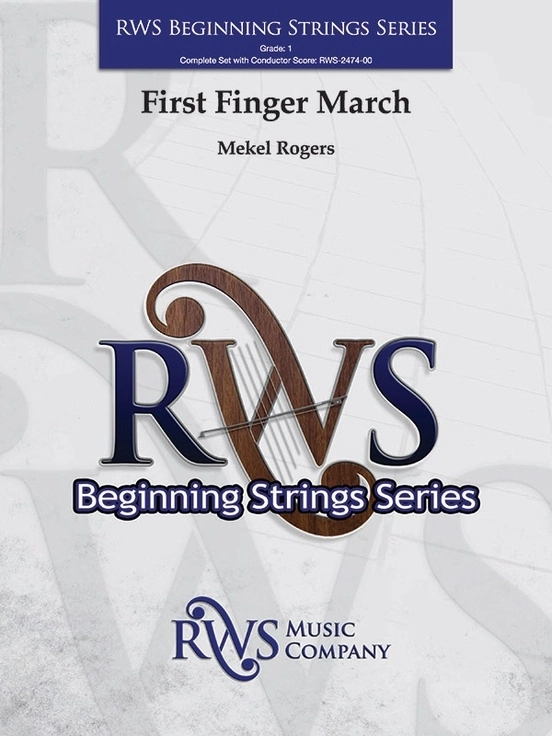 First Finger March - Rogers - String Orchestra - Gr. 1