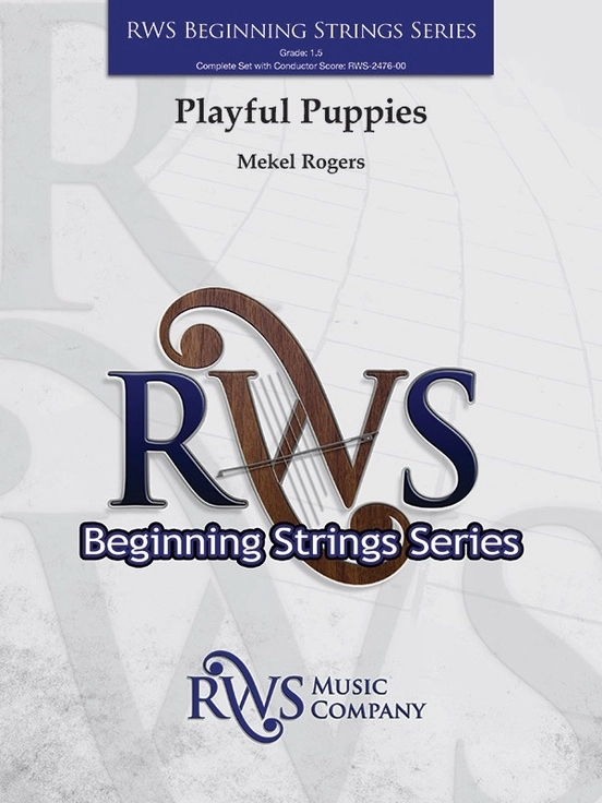 Playful Puppies - Rogers - String Orchestra - Gr. 1.5