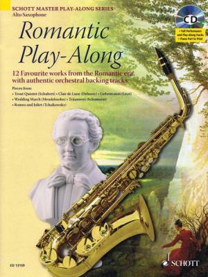 Schott - Romantic Play-Along for Alto Saxophone