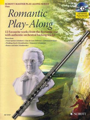 Schott - Romantic Play-Along for Flute