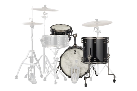 Black Panther Design Lab Cherry Bomb 3-Piece Shell Pack (18,12,14) - Piano Black