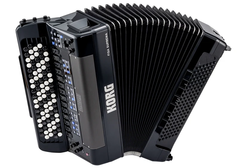 Fisa Suprema with Buttons Digital Accordion