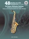 Carl Fischer - 48 Studies for The Alto Saxophone In Eb, Op. 31 - Walker/Ferling/Schmidt - Book/Audio Online