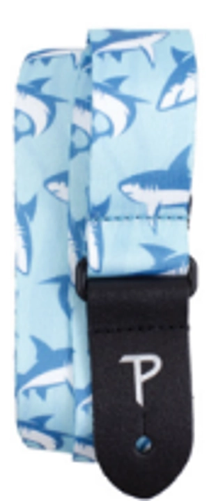 1.5\'\' Polyester Ukulele Strap - Shark