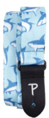 Perris Leathers Ltd - 1.5 Polyester Ukulele Strap - Shark