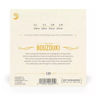 EJ81 Irish Bouzouki Strings