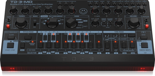 TD-3-MO-BK \'\'Modded Out\'\' Analog Bass Line Synthesizer