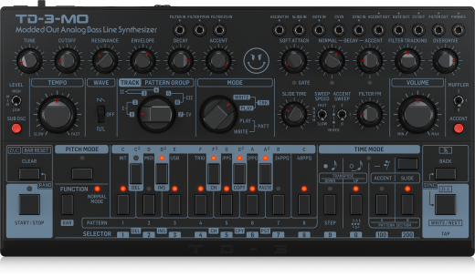Behringer TD-3-MO-BK ''Modded Out'' Analog Bass Line Synthesizer