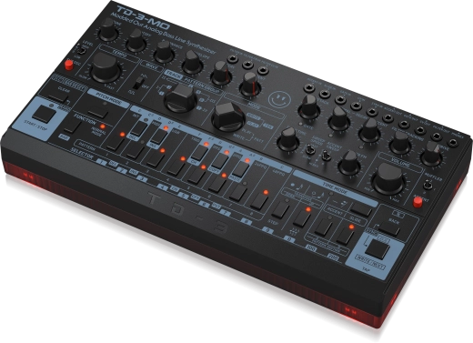 TD-3-MO-BK \'\'Modded Out\'\' Analog Bass Line Synthesizer