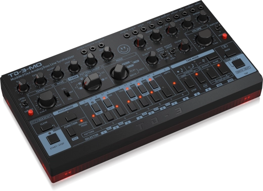 TD-3-MO-BK \'\'Modded Out\'\' Analog Bass Line Synthesizer